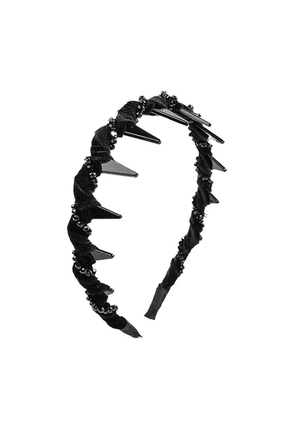 Vintage High Cranium Artificial Pearl Hairband,Elegant Braided Pearls Headbands with Teeth,Anti-slip Decorative Hair Bands Fashion Hair Accessories,Bling Bridal Hair Hoop For Wedding Party