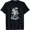 thumbnail image 1 of Vintage Hiking Rabbit Forest Wildlife Adventure Bunny T-Shirt All Size S-5XL, 1 of 4
