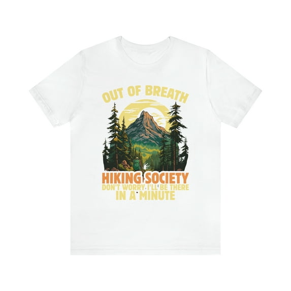 Vintage Hiking Tee Funny Retro Mountain Adventure Lover T-Shirt Gift