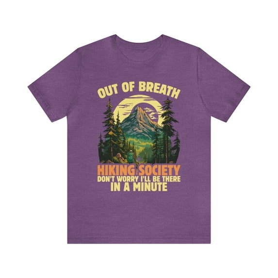 Vintage Hiking Tee Funny Retro Mountain Adventure Lover T-Shirt Gift