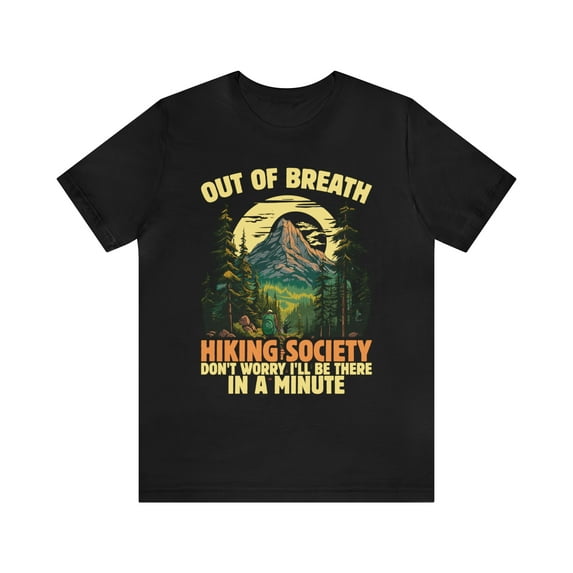 Vintage Hiking Tee Funny Retro Mountain Adventure Lover T-Shirt Gift