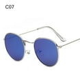 thumbnail image 1 of Vintage Hippie Metal Frame Women Men Sun Glasses Retro Shades Eyewear Round Sunglasses C07, 1 of 1