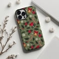 thumbnail image 1 of Vintage Holiday Ornament Phone Case with Festive Retro Style 17 through 11 Pro Max, 1 of 2