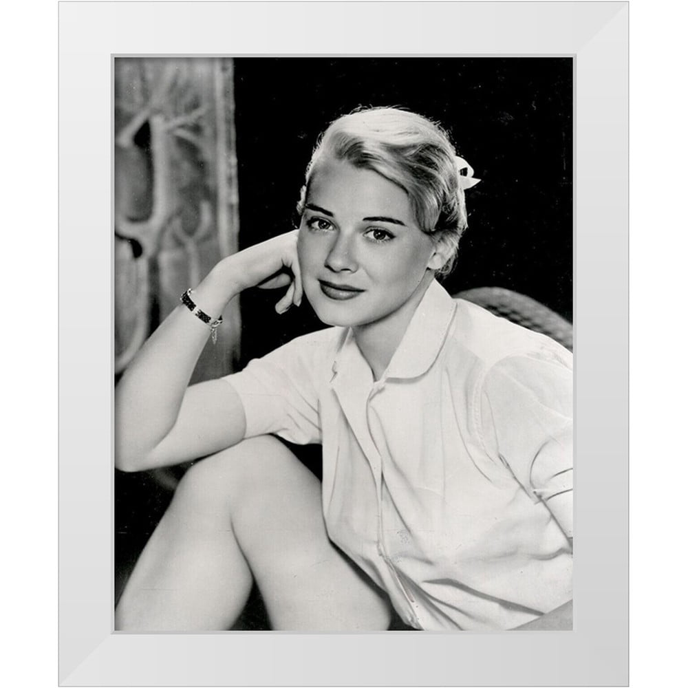Vintage Hollywood Archive 26x32 White Modern Wood Framed Museum