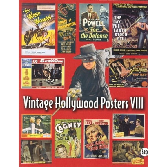 Pre-Owned Vintage Hollywood Posters VIII (Paperback) 9781887893596