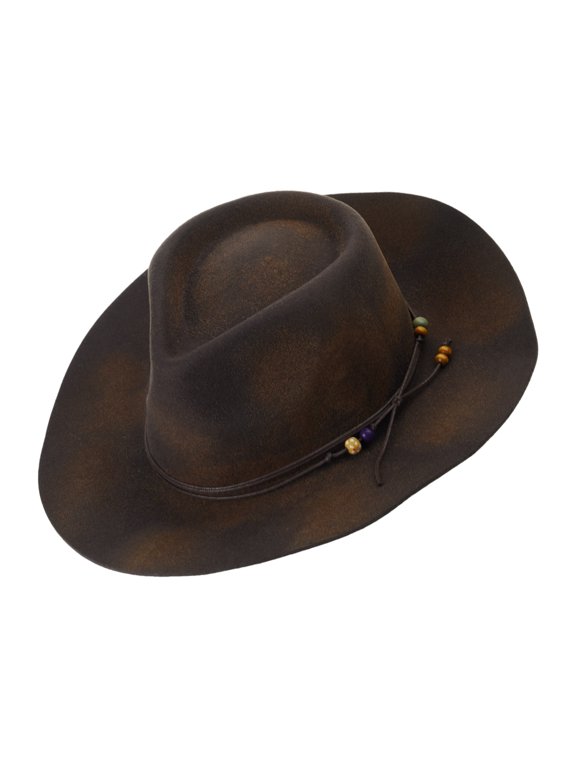 Vintage Homburg Panama Hats Victorian Age Western Porkpie Hat Top Hat for Dinner Outdoor Casual Wear