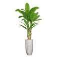 thumbnail image 1 of Vintage Home Artificial 92" High Artificial Faux Banana Tree With Fiberstone Planter For Home Decor, 1 of 4