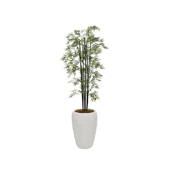 Vintage Home Artificial Faux 87.5'' Tall Bamboo Tree With Eco Planter
