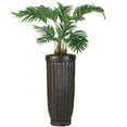 thumbnail image 1 of Vintage Home Artificial Faux Real Touch 4.5 Feet Tall Palm Tree With Fiberstone Planter, 1 of 2