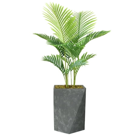Vintage Home 69" Faux Travelers Palm Tree in Rope Basket