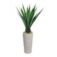 thumbnail image 1 of Vintage Home Artificial Faux Real Touch 69" Tall Agave Plant And Fiberstone Planter, 1 of 3
