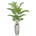 thumbnail image 1 of Vintage Home Artificial Faux Real Touch 7.09 Feet Tall Palm Tree With Fiberstone Planter, 1 of 3