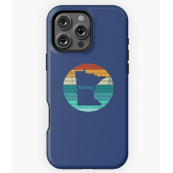 Vintage Home State Minnesota N3487 Phone Case for iPhone 17 16 15 14 13 12 11 Pro Max
