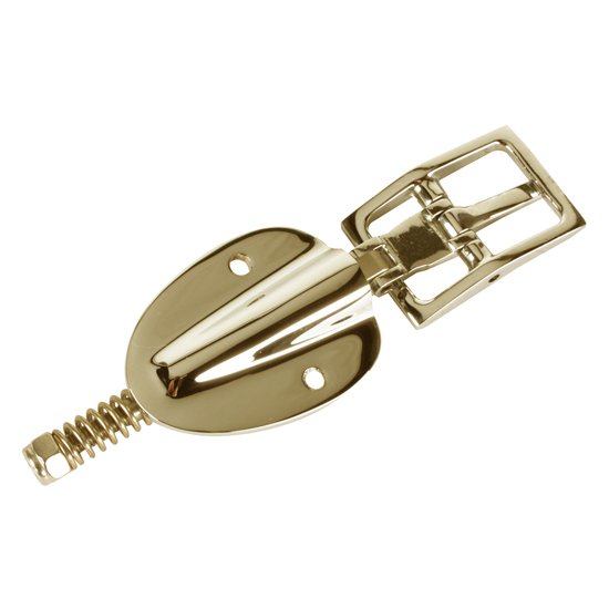 Vintage Hood Strap Buckle, Brass