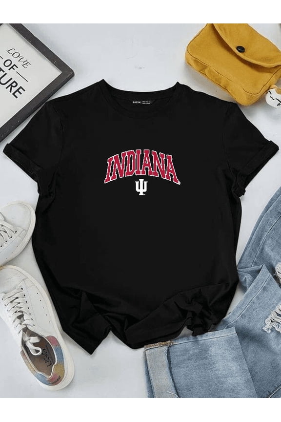 Vintage Hoosiers Indiana University College Pride Style Unisex T-Shirt, S-5XL