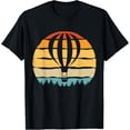 thumbnail image 1 of Vintage Hot Air Balloon And Ballooning Design Sky Adventure T-Shirt, 1 of 4