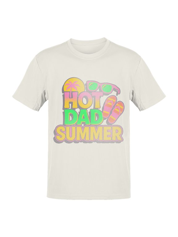 Vintage Hot Dad Summer Men's T-shirt