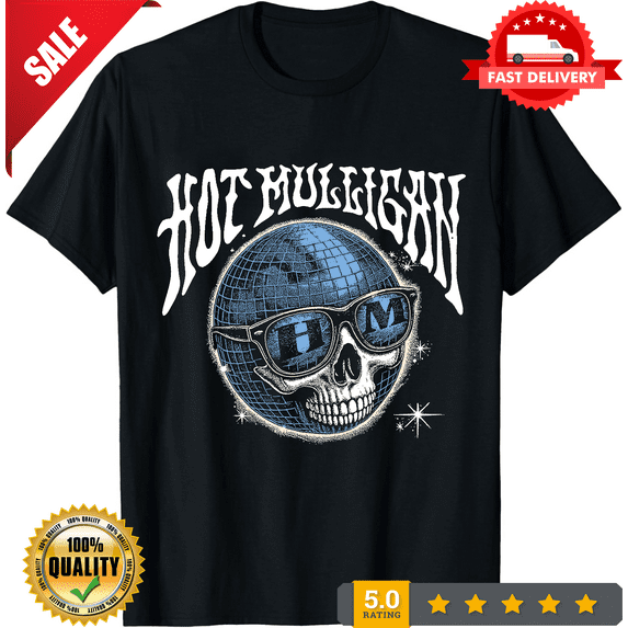 Vintage Hot Mulligan Death Disco T-Shirt Unisex Heavy Cotton Reprint All Size, LIMITED EDITION-TH73882