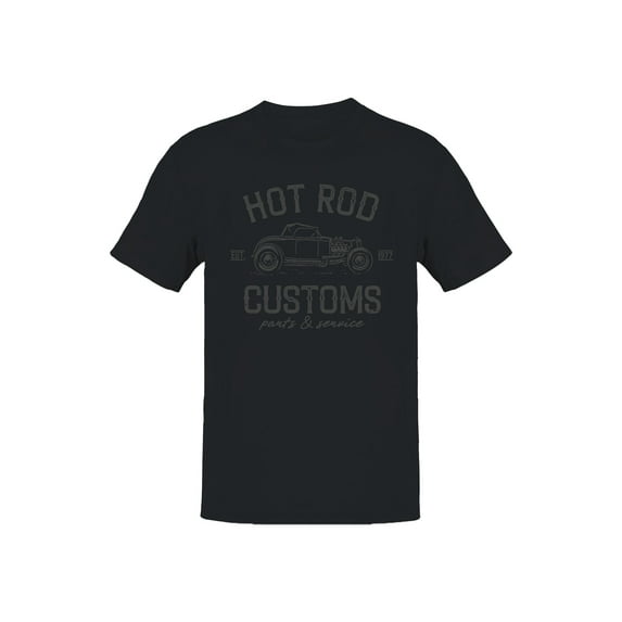 Vintage Hot Rod Customs Logo 1977 Men's T-shirt