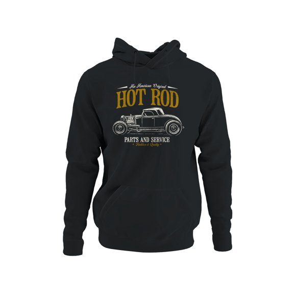Vintage Hot Rod Tradition Design Men's Hoodie