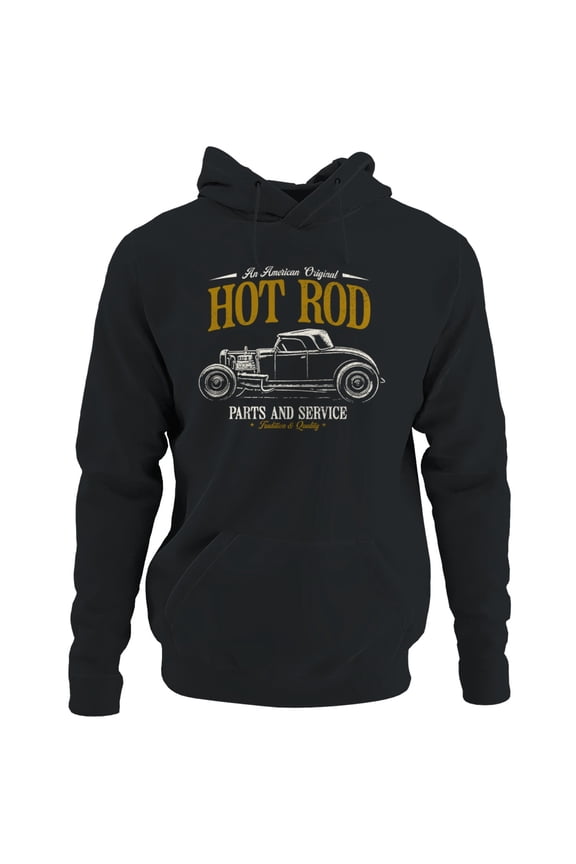 Vintage Hot Rod Tradition Design Men's Hoodie