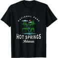 thumbnail image 1 of Vintage Hot Springs National Park Arkansas Waterfall Camping T-Shirt, 1 of 4