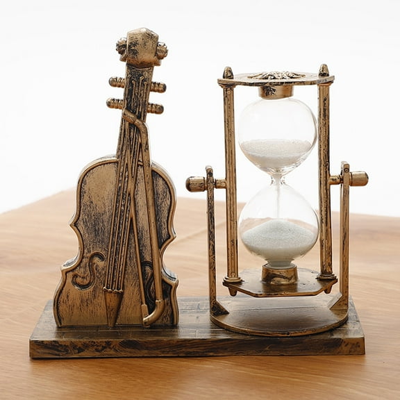 Vintage Hourglass Windmill under $5! Yannianjz Vintage Hourglass Windmill Decor, Tabletop Sand Timer Ornament, Living Room Bookshelf Decor, Retro Home Centerpiece, Desk Decor, Office Decor