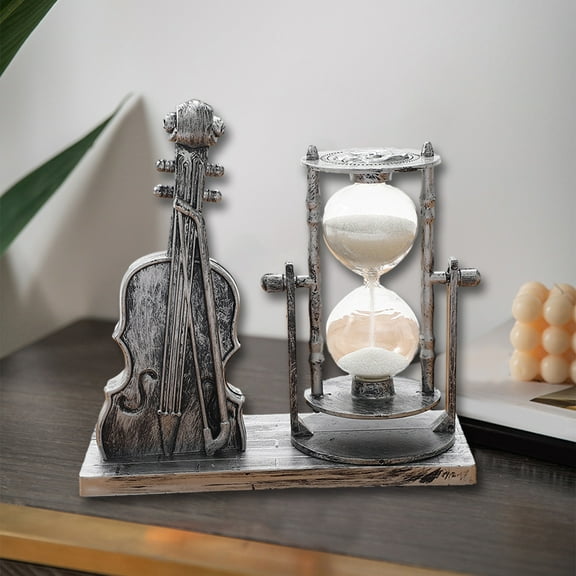 Vintage Hourglass Windmill under $5! Yannianjz Vintage Hourglass Windmill Decor, Tabletop Sand Timer Ornament, Living Room Bookshelf Decor, Retro Home Centerpiece, Desk Decor, Office Decor