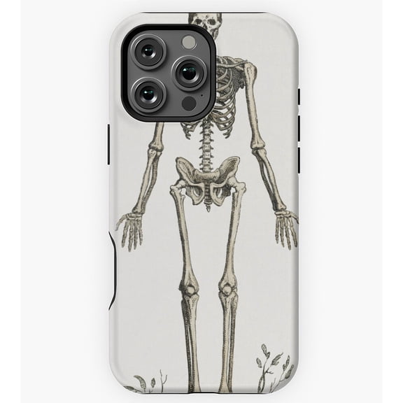 Vintage Human Skeleton Standing GA5656 Phone Case for iPhone 11 to 17 Pro Max