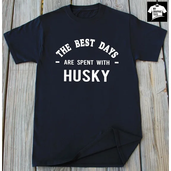 Vintage Husky Lover T-Shirt Pet Dogs Funny Dog Person Owners Gift Husky Mom Dad Shirt Perfect Gifts For Everyone