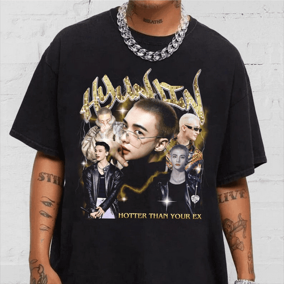 Vintage Hyunjin Stray Kiids T-Shirt, SKZ Kpop Unisex Graphic Tee, Gift for Fans