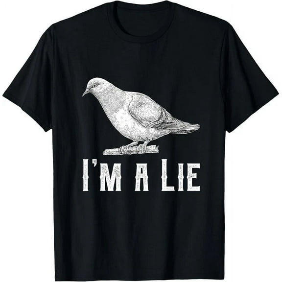 Vintage I Am A Lie Bird Aren'T Real Spies Awesome Cute Gift T-Shirt Unisex S-5XL Hot Trending Shirt, Vintage Birthday Gift