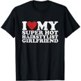 thumbnail image 1 of Vintage I Love My Super Hot Hairstylist Girlfriend T-Shirt, 1 of 4