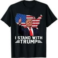 thumbnail image 1 of Vintage I Stand With Trump Pro Trump Supporter Men Women T-Shirt, 1 of 3