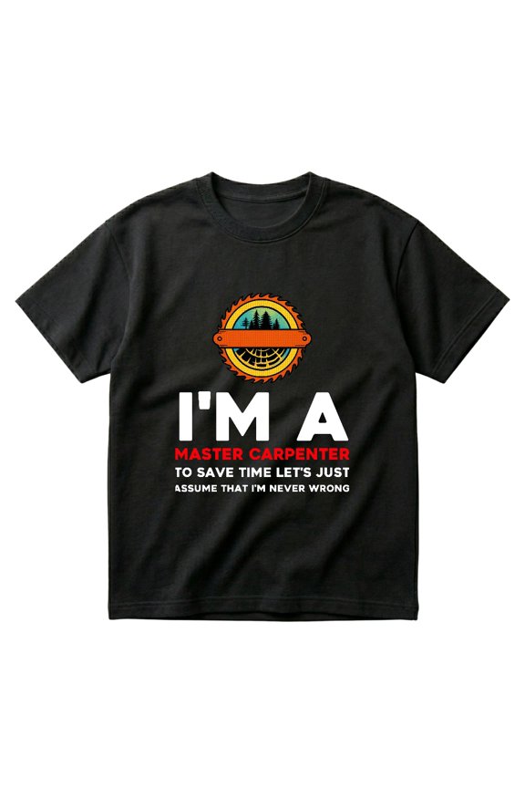 Vintage I'm A Master Carpenter Gift For Men Dad Woodworker T-Shirts