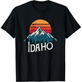 Vintage Idaho Id Mountains Outdoor Wildness Retro T-Shirt Vintage Idaho Id Mountains Outdoor Wildness Retro T-Shirt