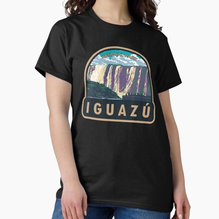 Vintage Iguazu National Park Argentina Travel Art Classic T-Shirt T-Shirt - Perfect T-Shirt For Everyone