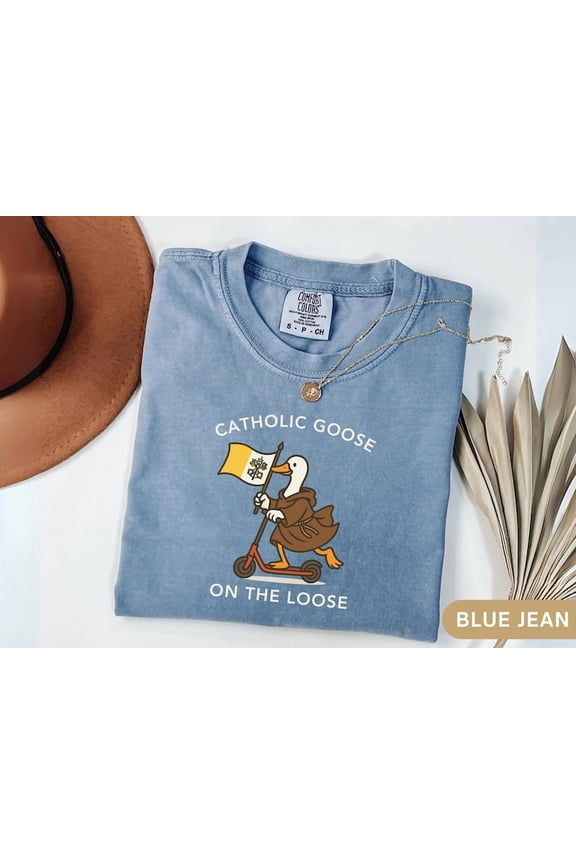 Vintage Illustration Tee – Soft-Washed Unisex Comfort Colors Top