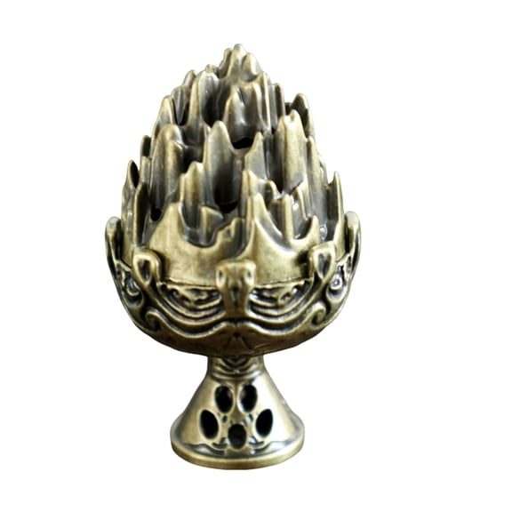 Vintage Incense Burner for Buddha, Traditional Decorative Home Incense Stick Diffuser for Meditation and Yoga Rooms