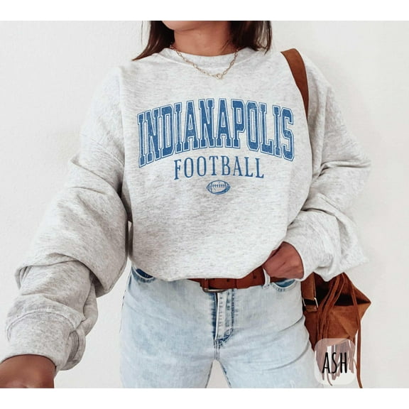 Vintage Indianapolis Football Sweatshirt, Football Sunday Crewneck, Unisex Shirt