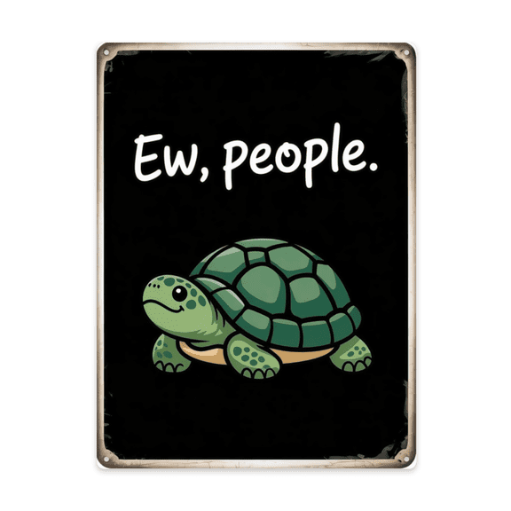 Vintage Indoor Wall Decor Inspired By Ew People 12X16 Inch Metal Sign Living Room Wall Decor Home Interior Decor Accent Indoor Decorative Wall Art