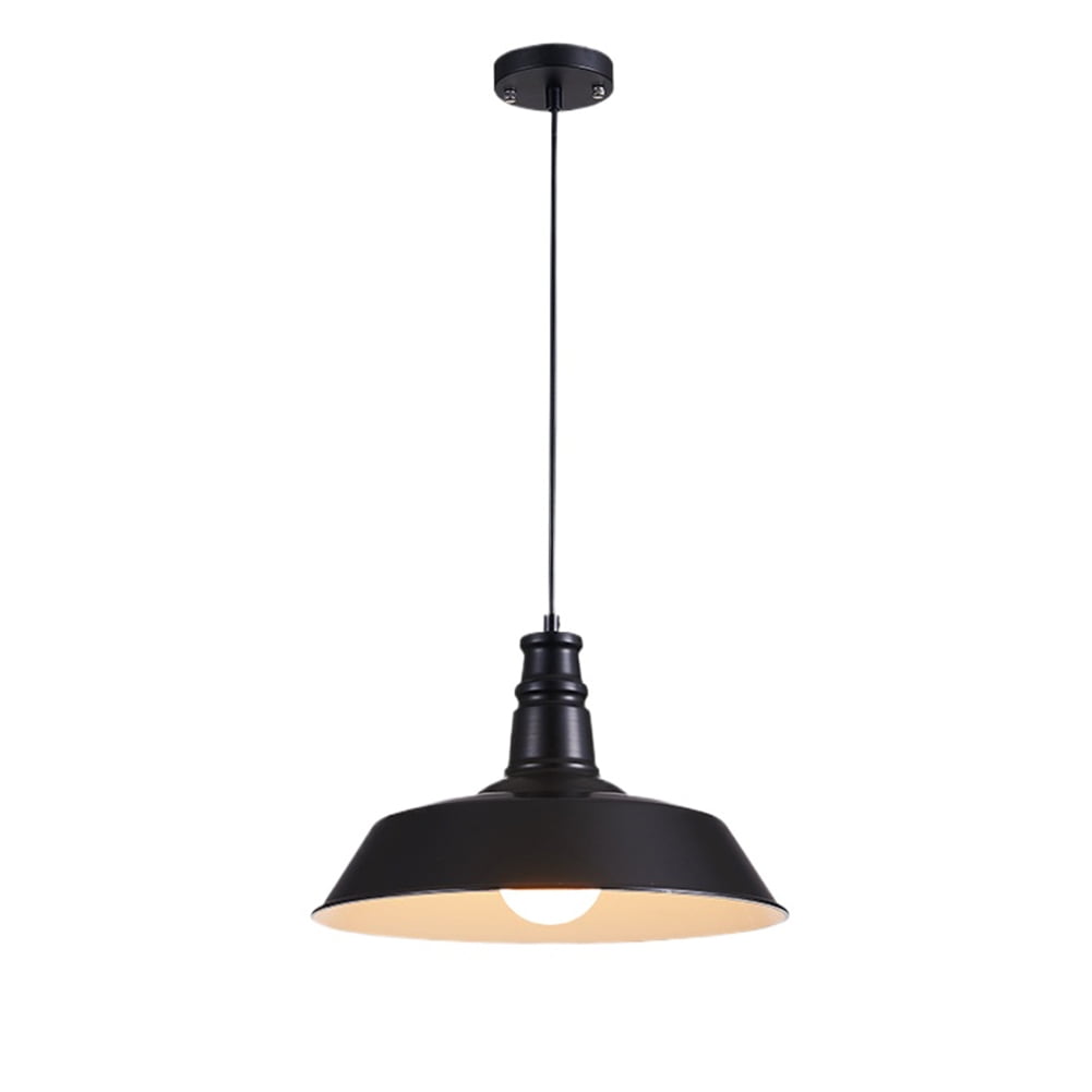 Vintage Indusrial Style Metal Light Fixture for Kitchen Island, Colorful Retro Iron Pendant Lighting for Dining Room, Simple American Farmhouse Hanging Lamp, Rustic Ceiling Chandelier