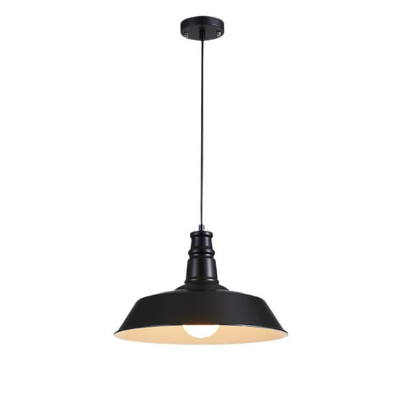 Vintage Indusrial Style Metal Light Fixture for Kitchen Island, Colorful Retro Iron Pendant Lighting for Dining Room, Simple American Farmhouse Hanging Lamp, Rustic Ceiling Chandelier