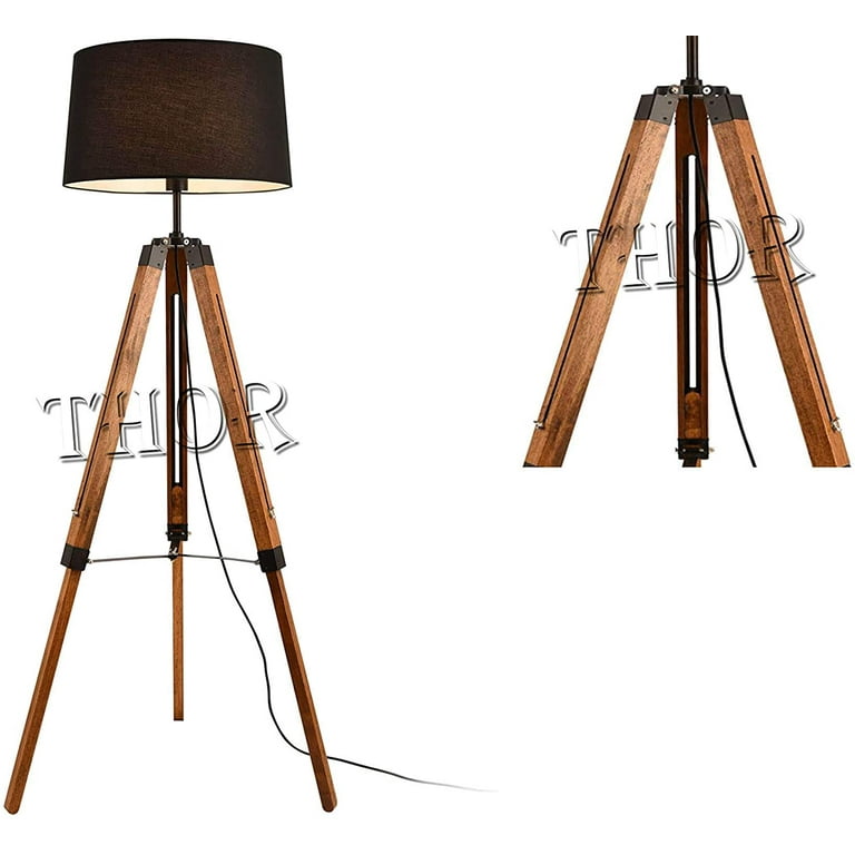 Industrial style tripod floor lamp 2025