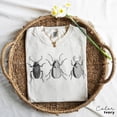 thumbnail image 1 of Vintage Insect Shirt, Entomology Tshirt, Cottagecore Shirt, Boho Beetles Print T-Shirt, Dark Academia Graphic, Cottage Core, Biology Shirt WHITE Unisex S-5XL Hot Trending Shirt, 1 of 4