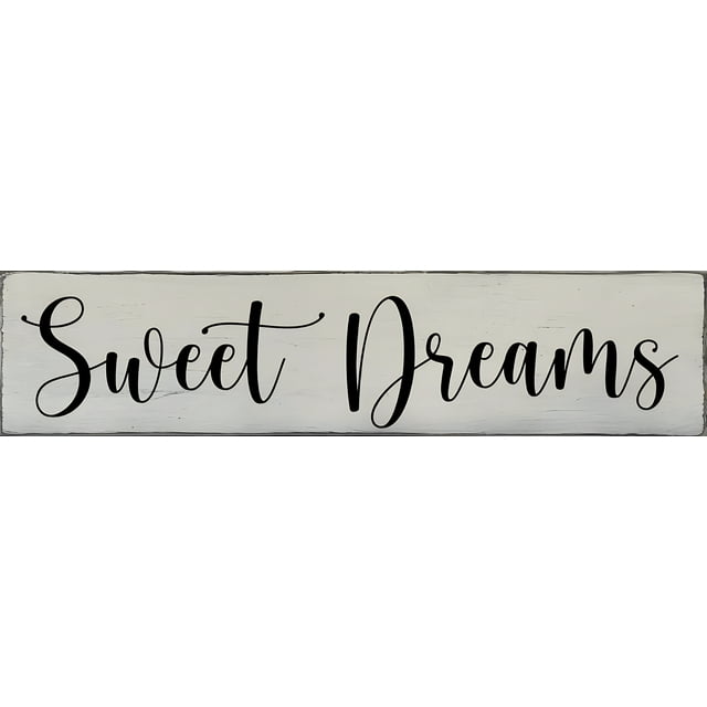 Vintage Inspirational Sweet Dreams, Sweet Dreams Wood Sign, Farmhouse