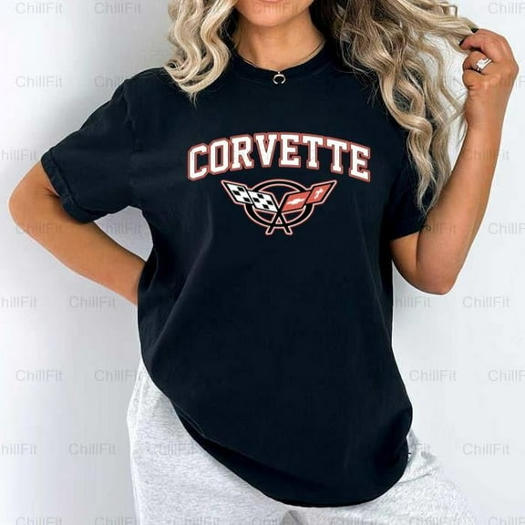 Vintage Inspired Corvette Highly Applicable Car Automotive Sports Comfort Color T-Shirt Unisex, up to 4XL