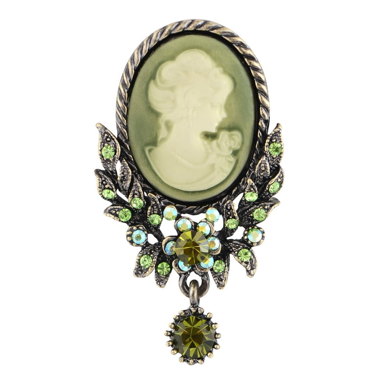Old lady brooch shop