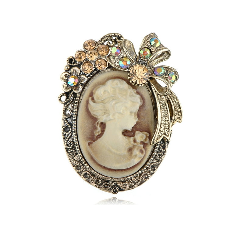 Old lady brooch clearance