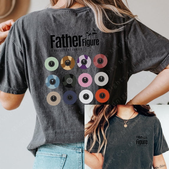Vintage-Inspired Father Figure Shirt | Showgirl Design | Comfort Colors for Ultimate Comfort